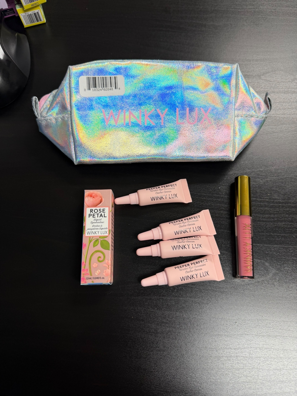 Winky Lux Rose Petal Pink Lip & Concealer Set